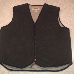 Woolrich wool vest zippered front size L